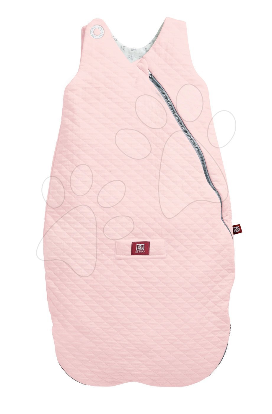 Red Castle dojčenský spací vak Fleur de Coton® prešívaný 0428164 ružový