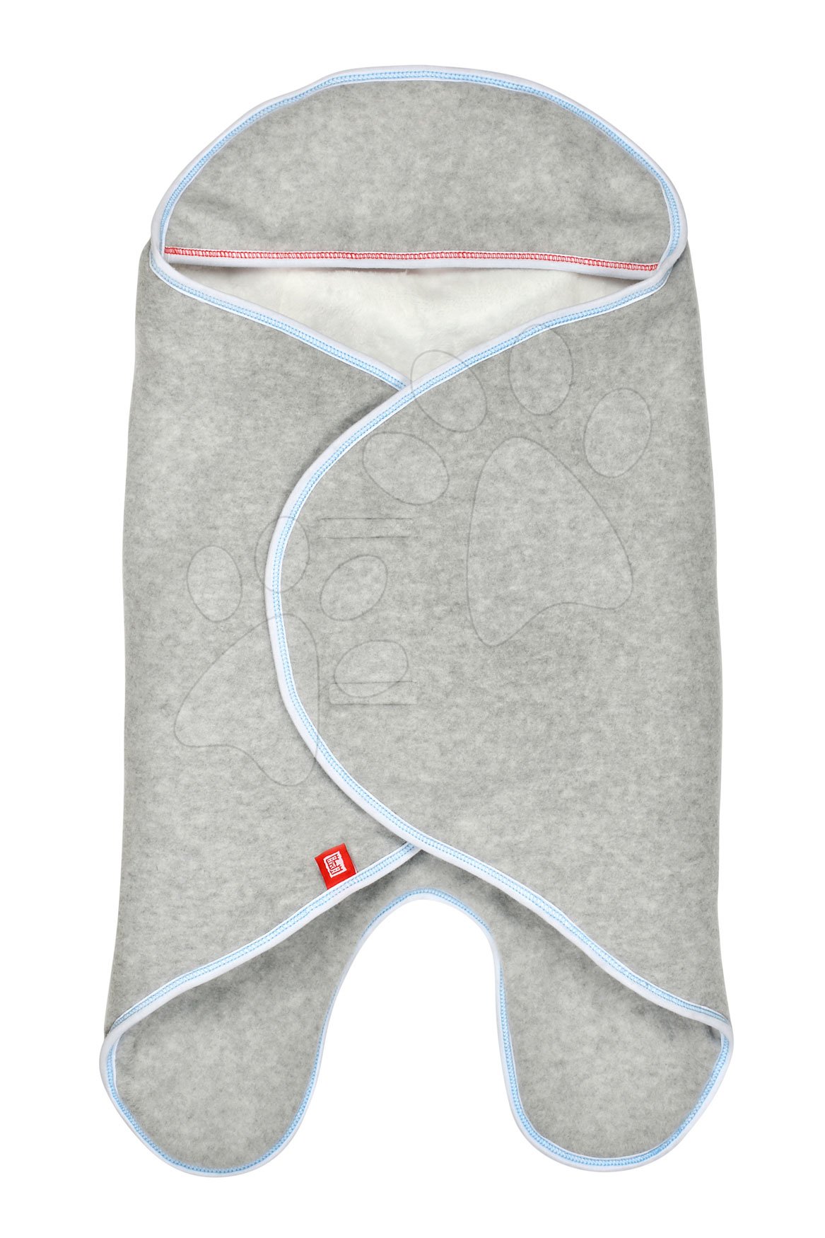 Zavinovačka Red Castle Babynomade® Double Fleece French Touch šedá 0-6 mesiacov - dvojvrstvový fleece