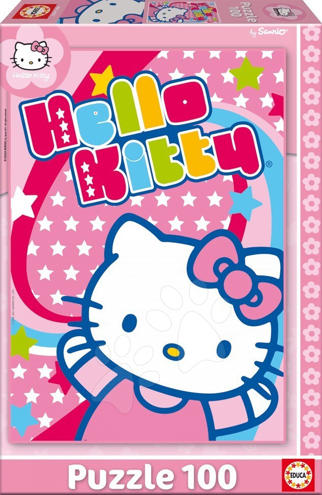 Detské puzzle Hello Kitty Educa 100 dielov 14965 farebné 