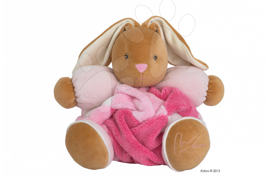 Kaloo plyšový zajačik Plume-Patchwork Pink Rabbit 969462 ružový
