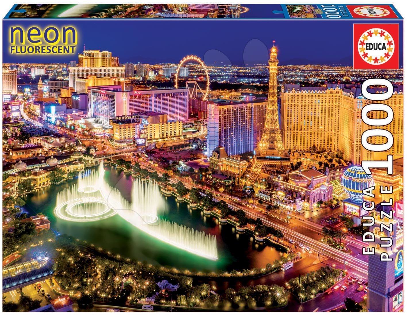 Educa Puzzle Neon Series, Las Vegas 16761