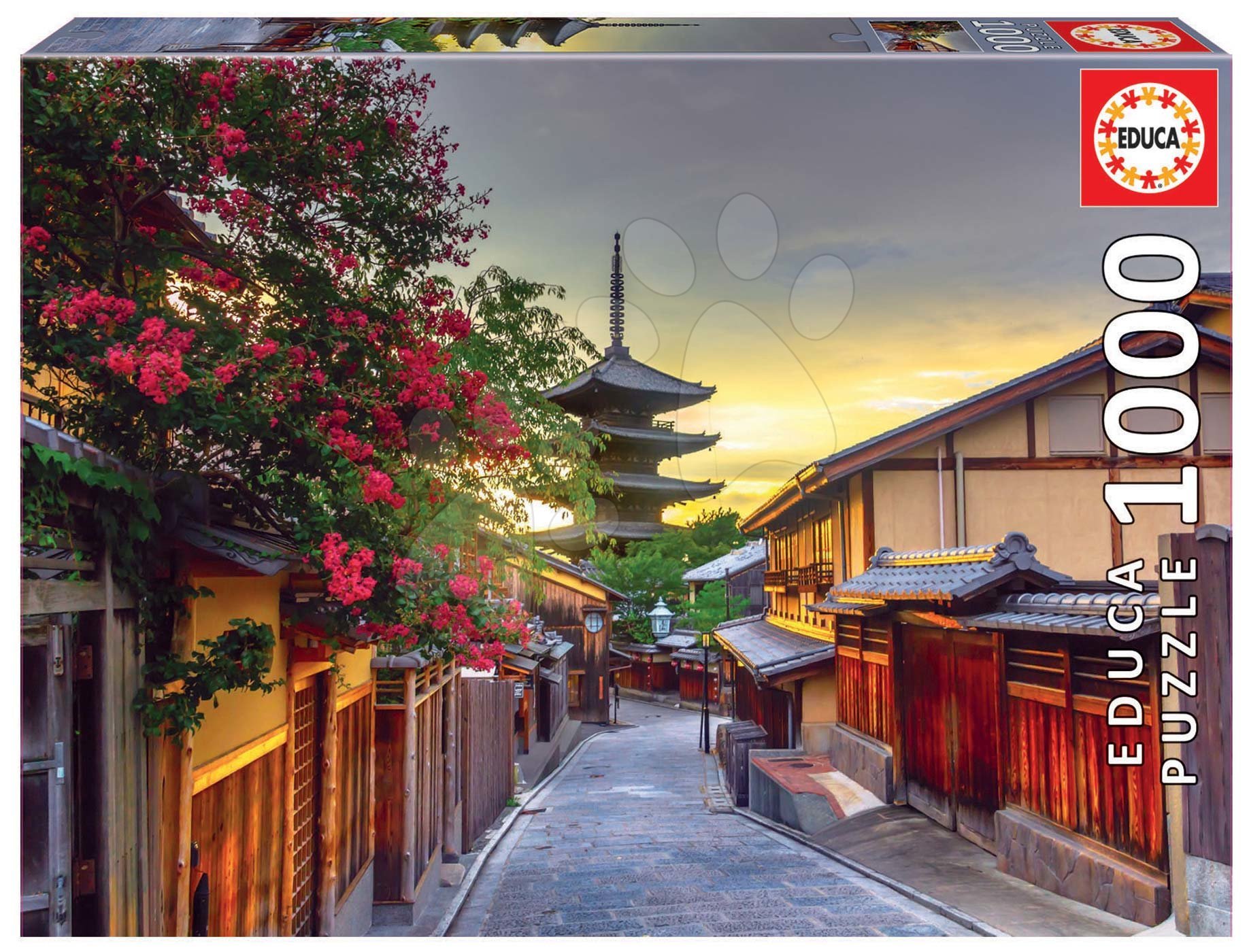 Educa puzzle Yasaka Pagoda Kyoto Japan 1000 dielov a fix lepidlo 17969