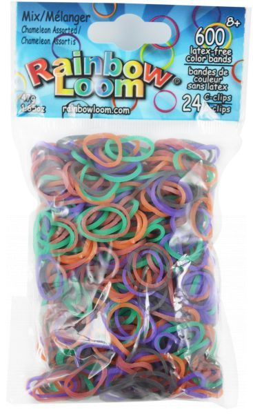 Rainbow Loom originální gumičky pro děti chameleon mix 20813