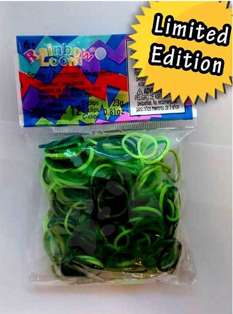 Rainbow Loom originálne gumičky pre deti jarný mix 300 kusov 05554