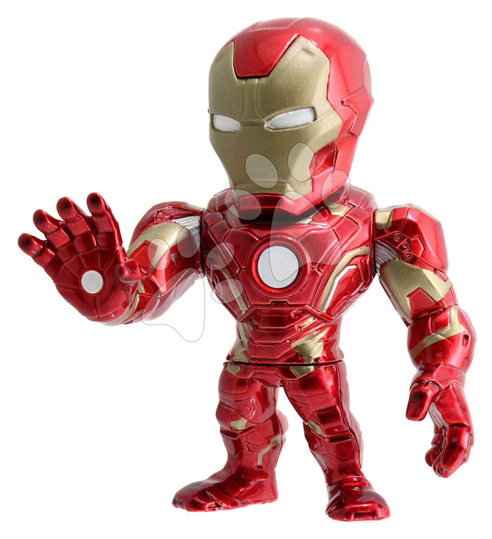 Figúrka zberateľská Marvel Iron Man Jada kovová výška 10 cm