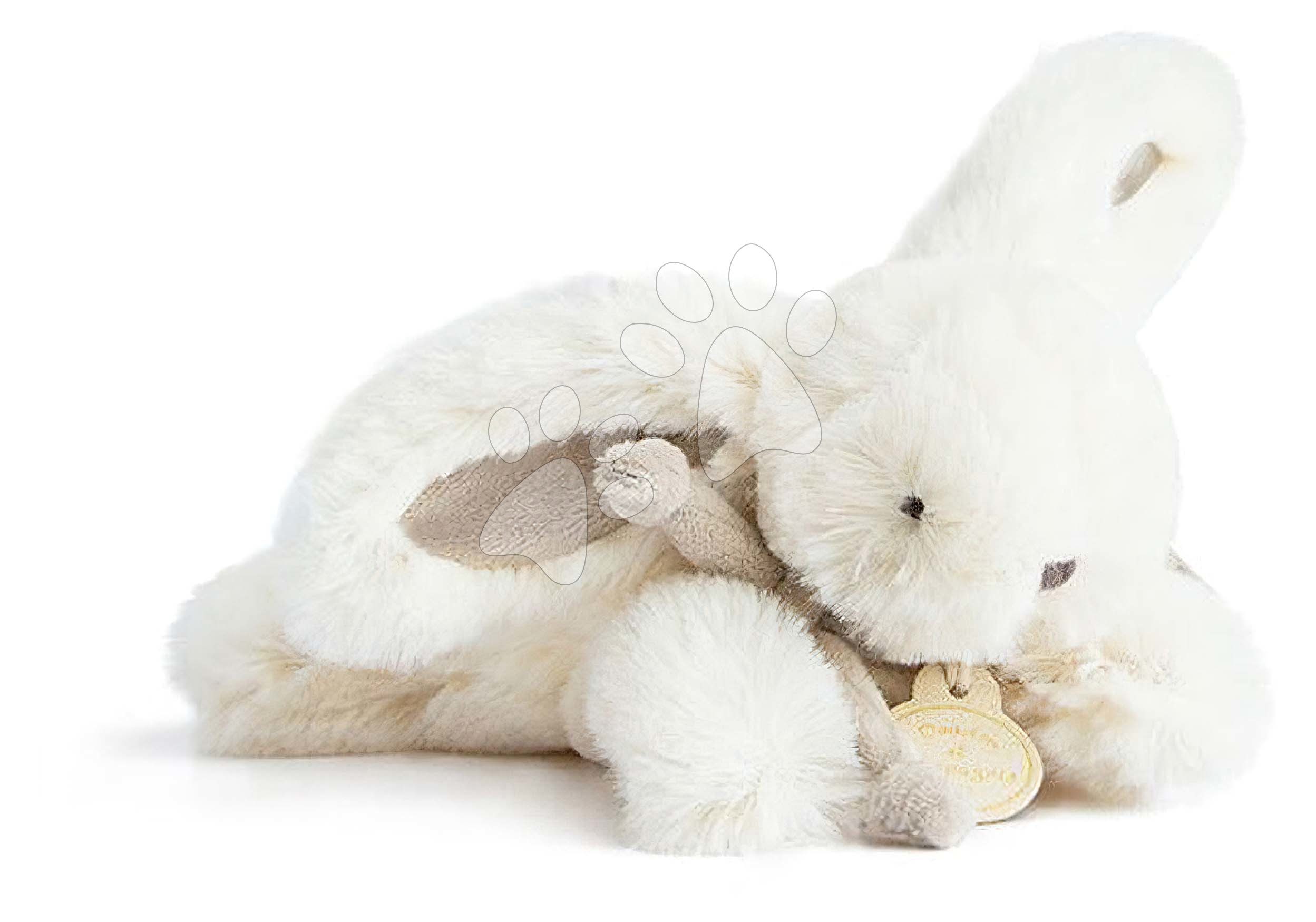 Plyšový zajačik Lapin Bonbon Doudou et Compagnie béžový 16 cm v darčekovom balení od 0 mes