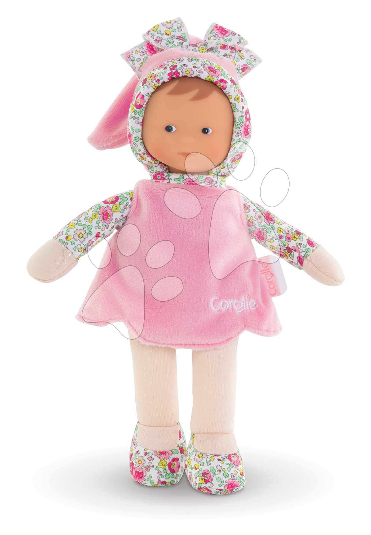 Játékbaba Miss Pink Blossom Garden Corolle Mon Doudou kék szemekkel 25 cm 0 hó-tól