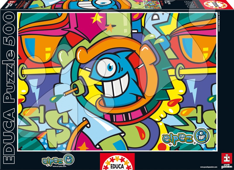Educa Puzzle Hal 500 db 16274 színes Educa Puzzle Hal 500 db 16274 színes