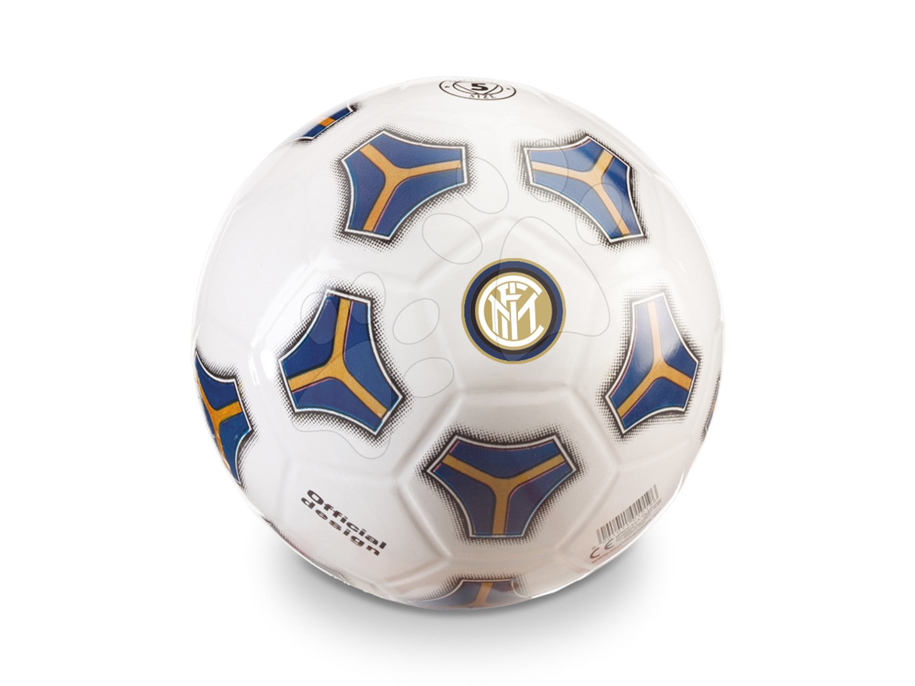 E-shop Futbalová lopta gumená Inter Milan Mondo veľkosť 230 mm