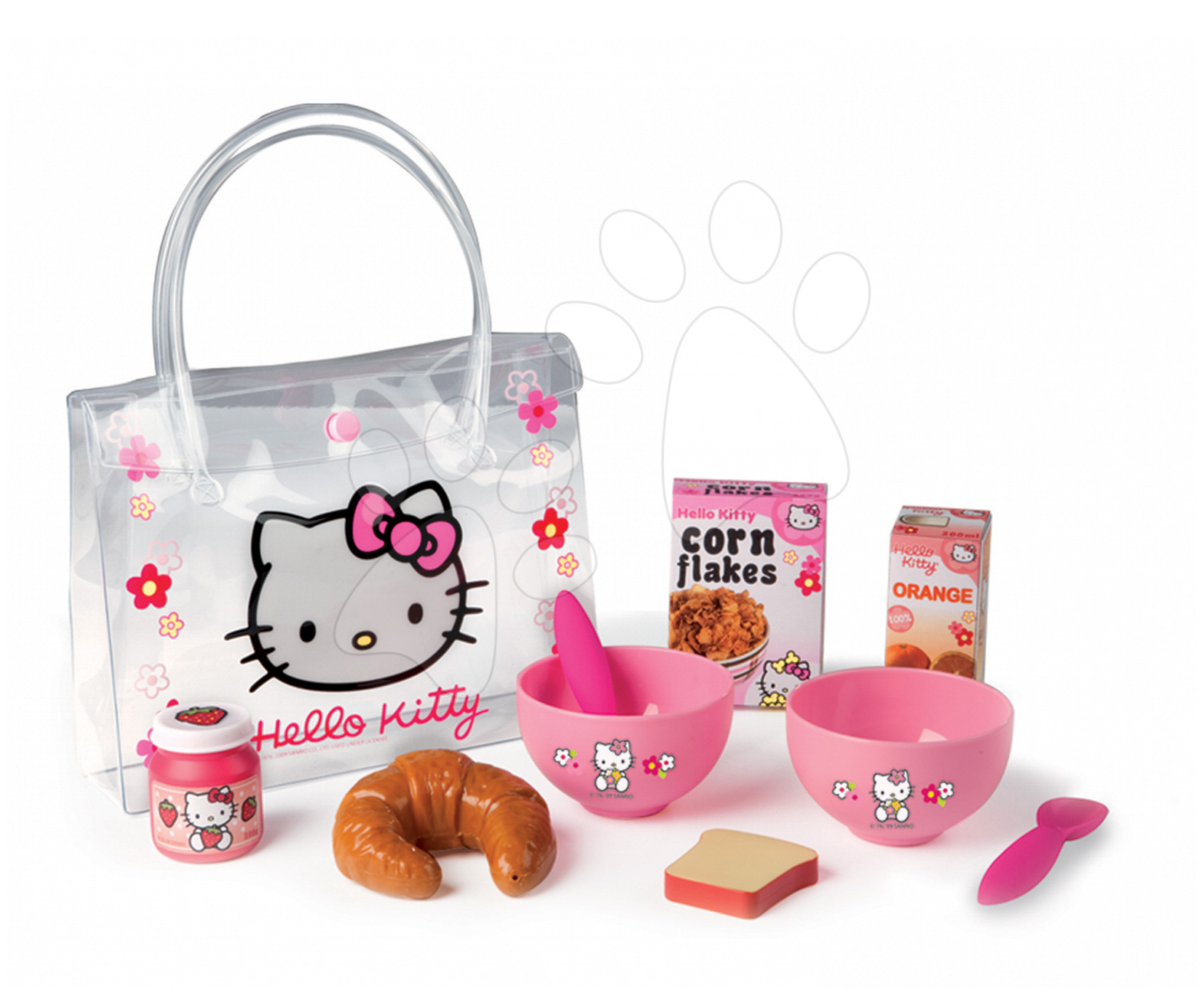 E-shop Smoby detský raňajkový set Hello Kitty 24353 ružový