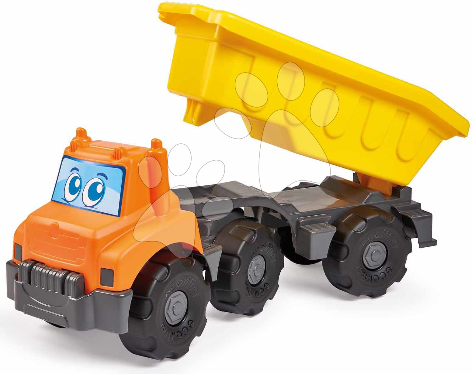 Stavební autíčko vyklápěč Monster Tipper Truck Beach Écoiffier délka 59 cm od 18 měsíců