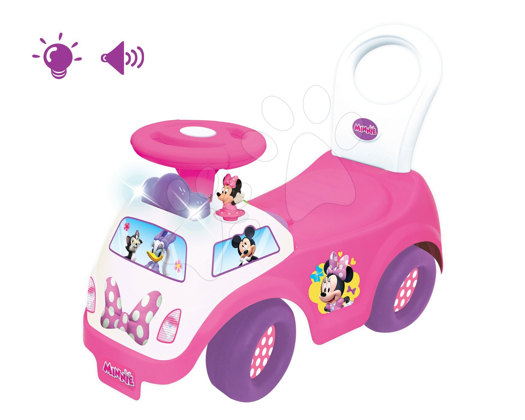 E-shop Kiddieland odrážadlo Minnie so zvukom a svetlom 57281