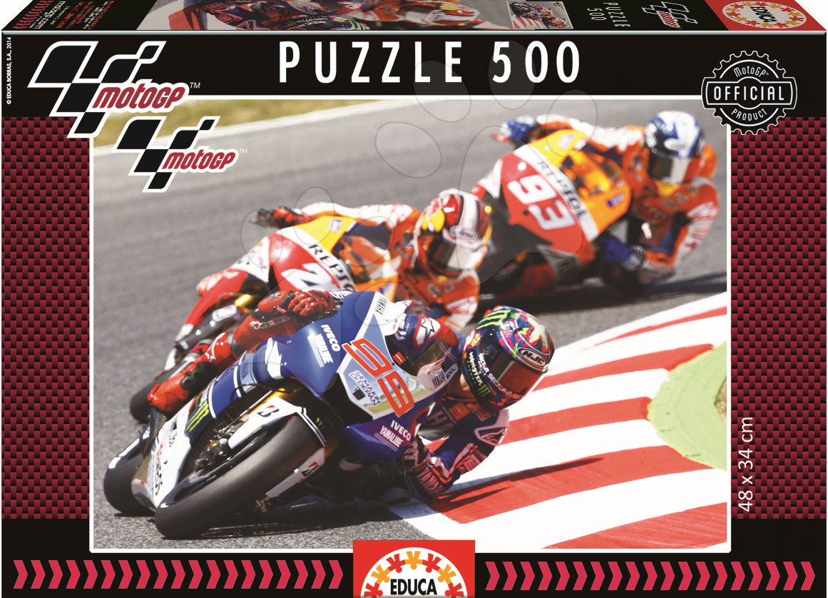 Puzzle 500 dielne - Puzzle MotoGP Educa 500 dielov od 11 rokov