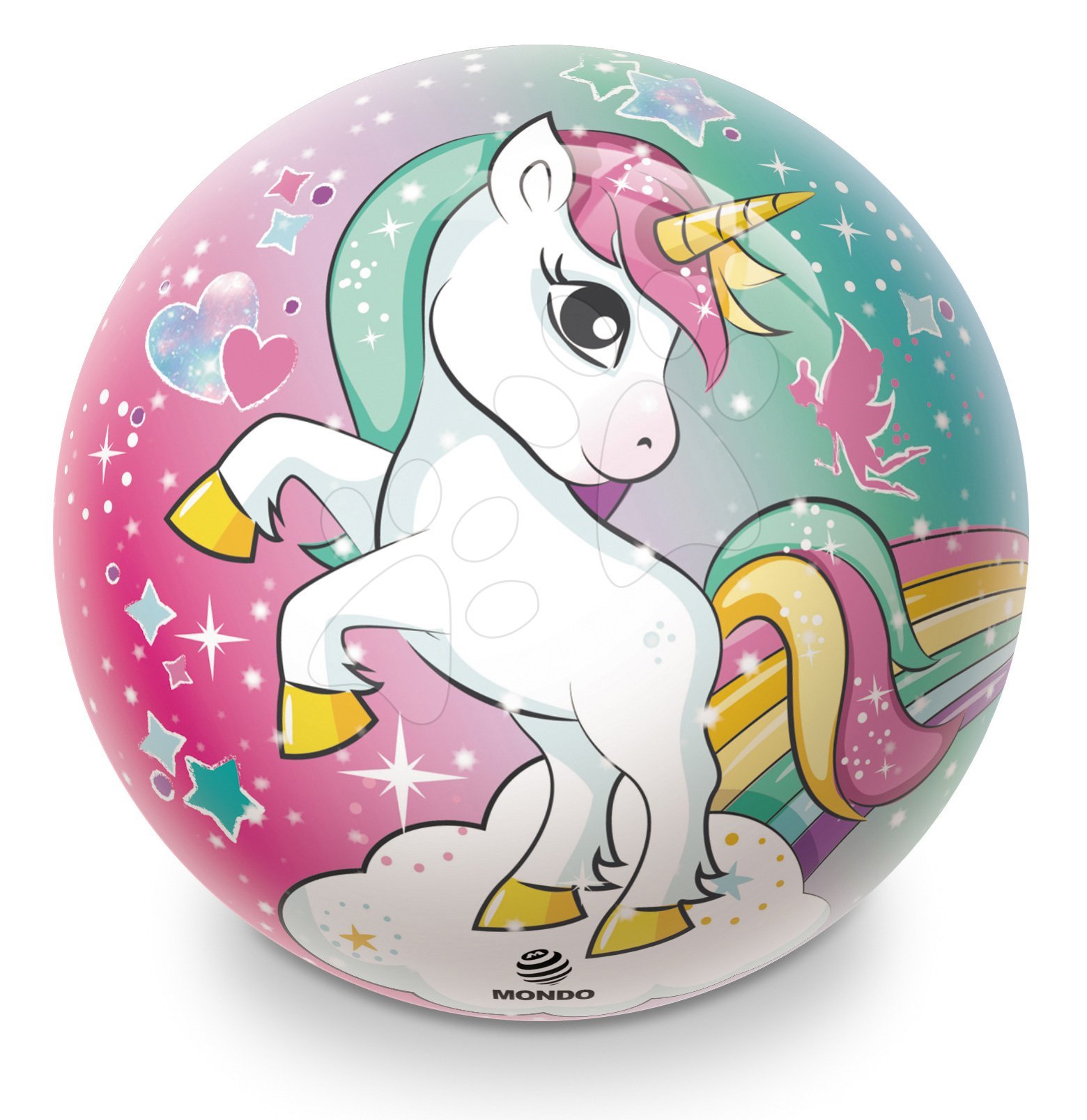 Mondo gumi meselabda Egyszarvú Unicorn 14 cm átmérővel 5644