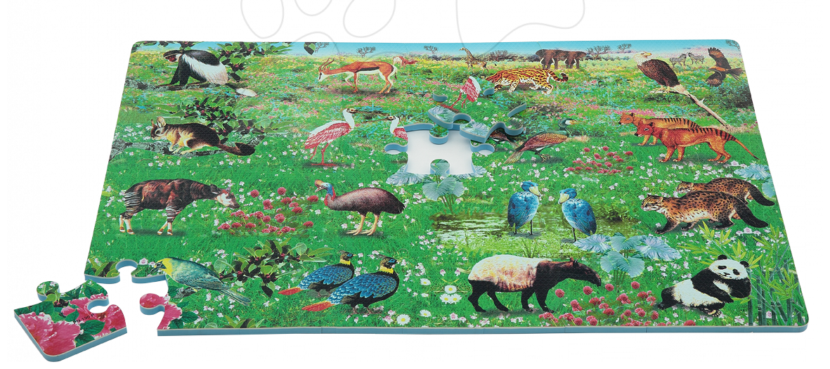 Staré položky - Penové puzzle Jungle Animals  Lee 54 kusov