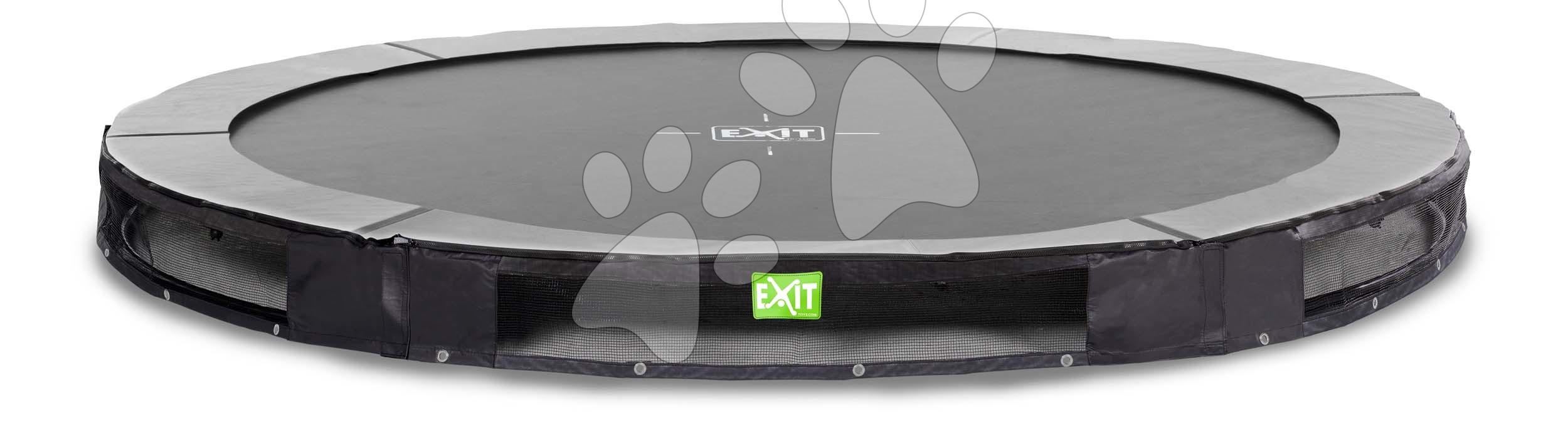 E-shop Trampolína Elegant Premium Ground Sports Exit Toys prízemná okrúhla 305 cm priemer čierna