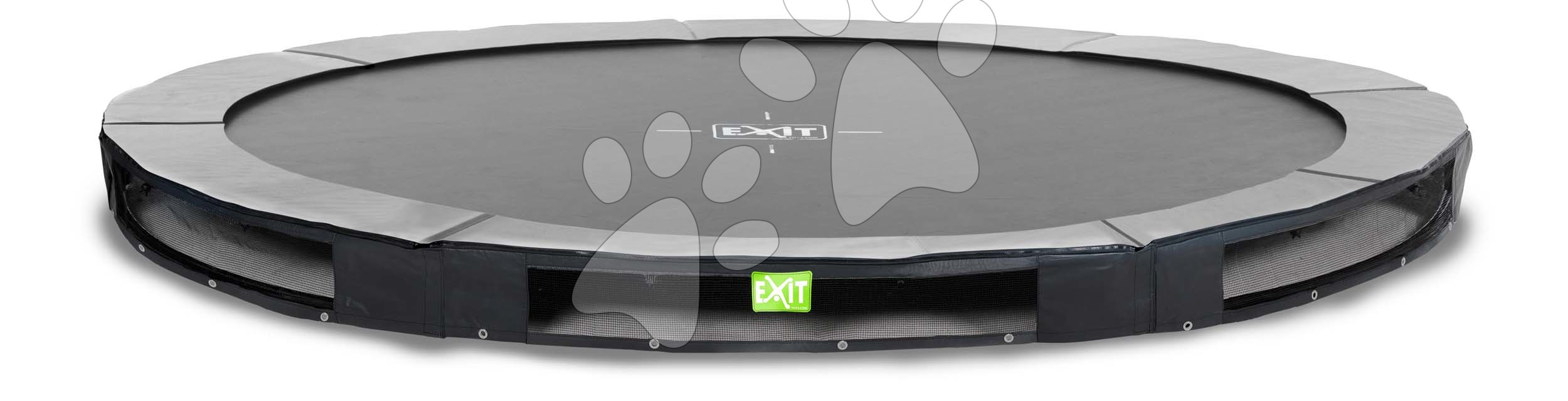 E-shop Trampolína Elegant Premium Ground Sports Black Exit Toys prízemná okrúhla 366 cm priemer čierna
