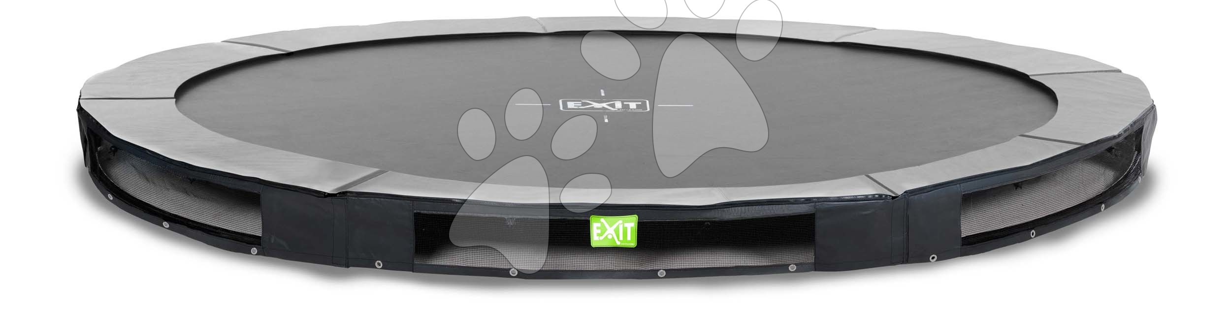 E-shop Trampolína Elegant Premium Ground Sports Black Exit Toys prízemná okrúhla 427 cm priemer čierna