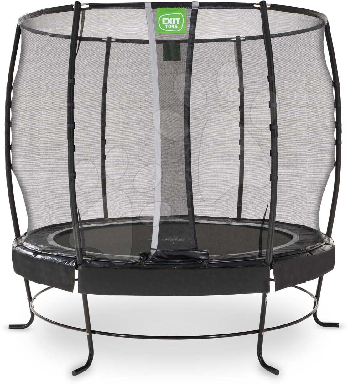 Trampolína s ochrannou sítí Lotus Premium Exit Toys průměr 253 cm černá