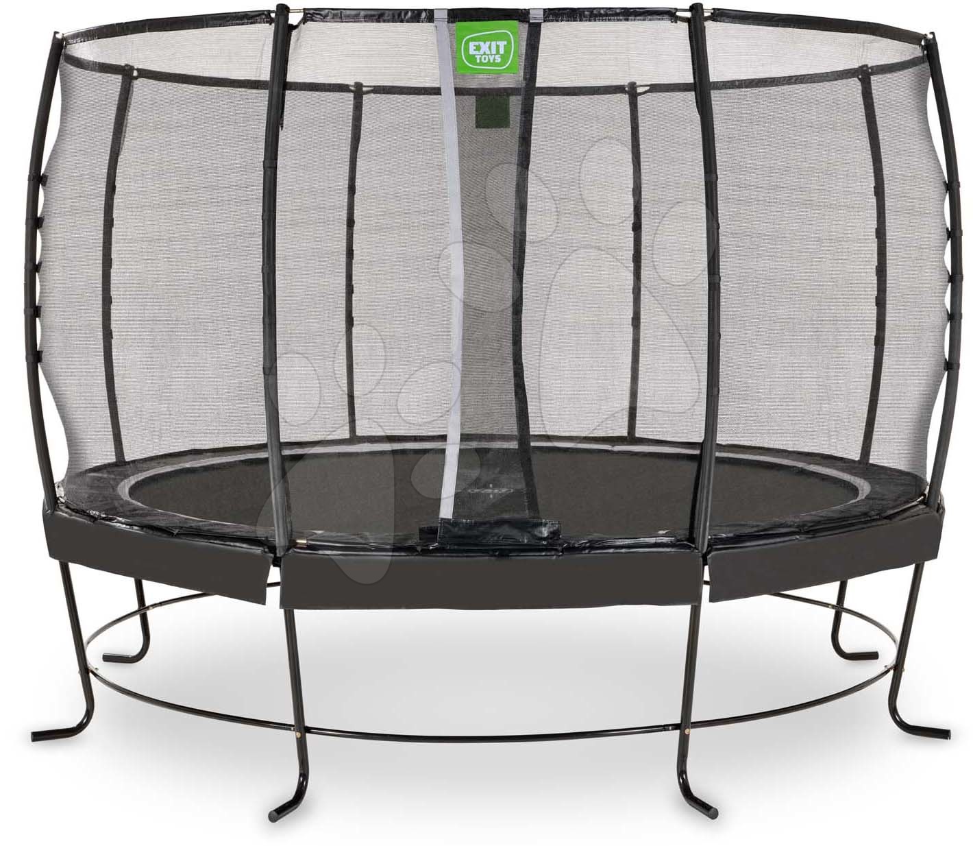 Trampolína s ochrannou sítí Lotus Premium Exit Toys průměr 366 cm černá