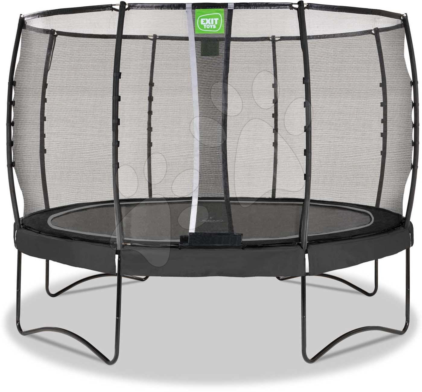 Trampolína s ochrannou sieťou Allure Premium Exit Toys priemer 366 cm čierna