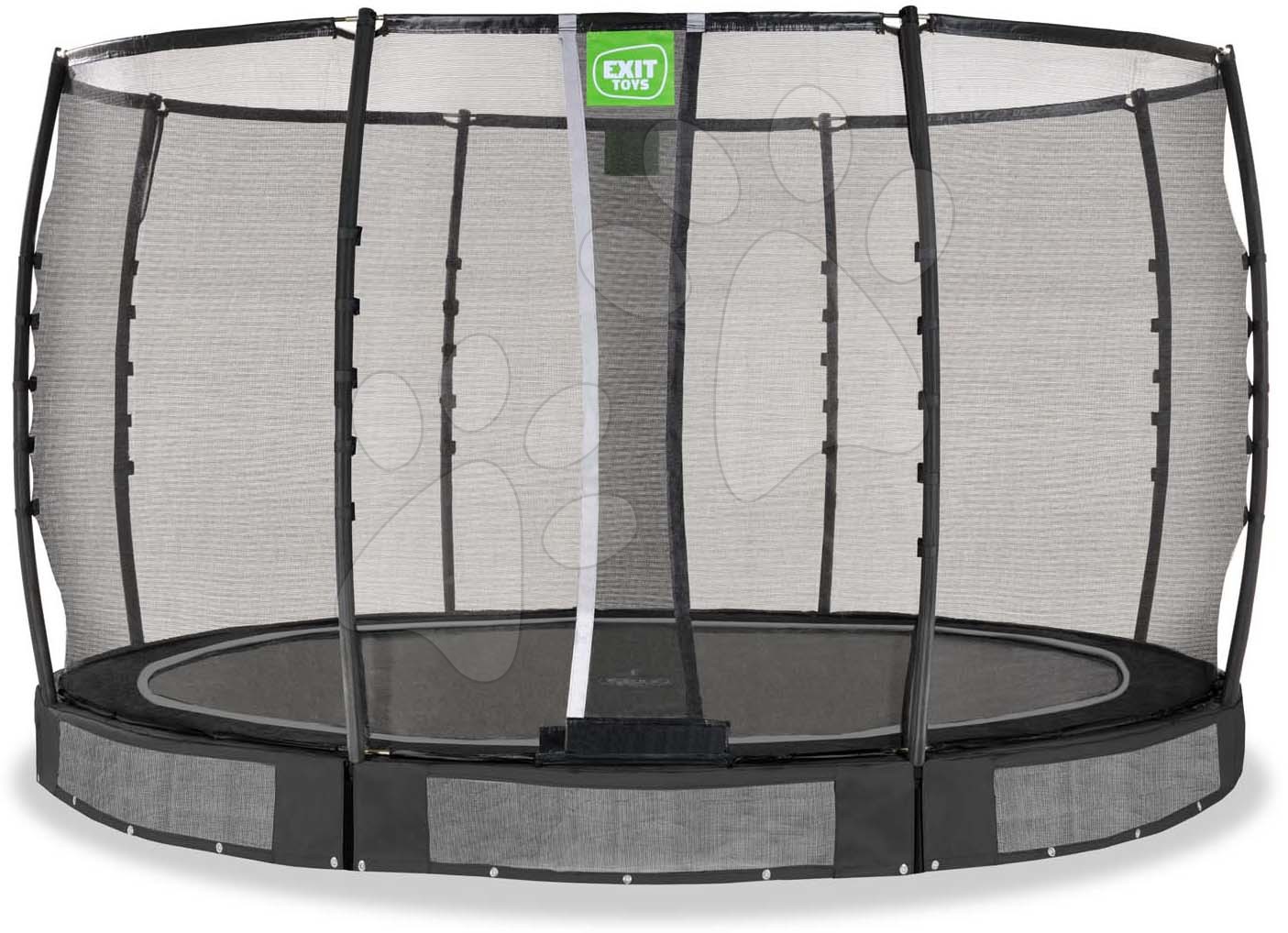 In Ground Trampolines  - EXIT Allure Premium ground trampoline ø366cm - black 