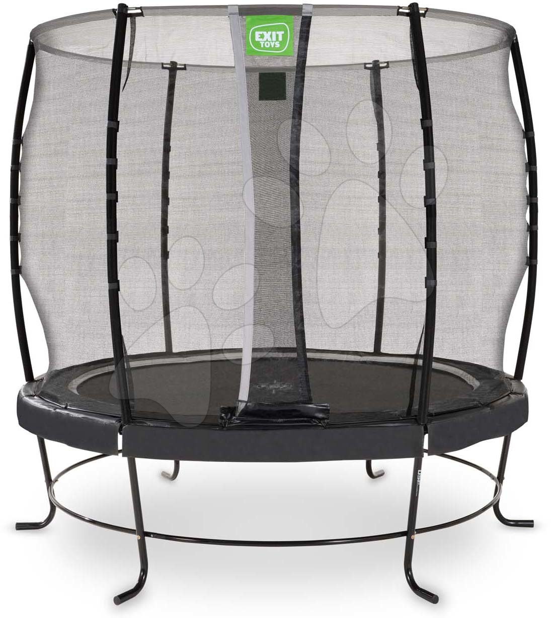 Trampolína s ochrannou sítí Lotus Classic Exit Toys průměr 253 cm černá