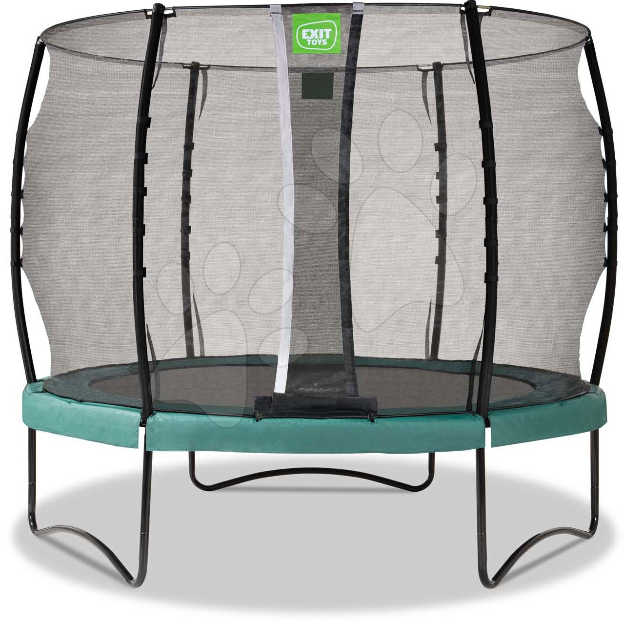 Trampolína s ochrannou sítí Allure Classic Exit Toys průměr 305 cm zelená