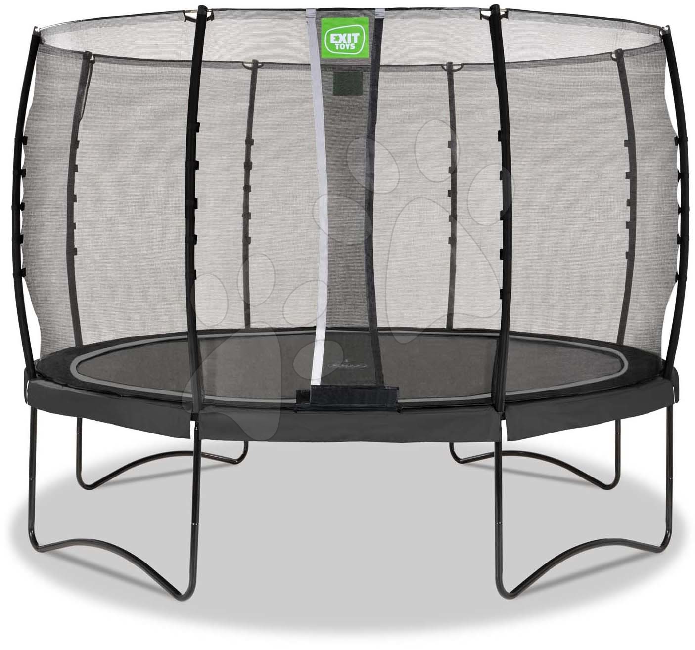 Trampolína s ochrannou sítí Allure Classic Exit Toys průměr 366 cm černá