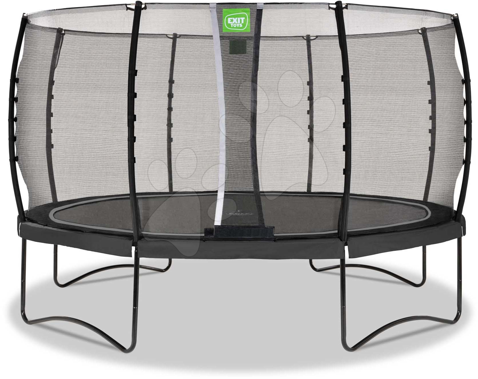 Trampolína s ochrannou sítí Allure Classic Exit Toys průměr 427 cm černá