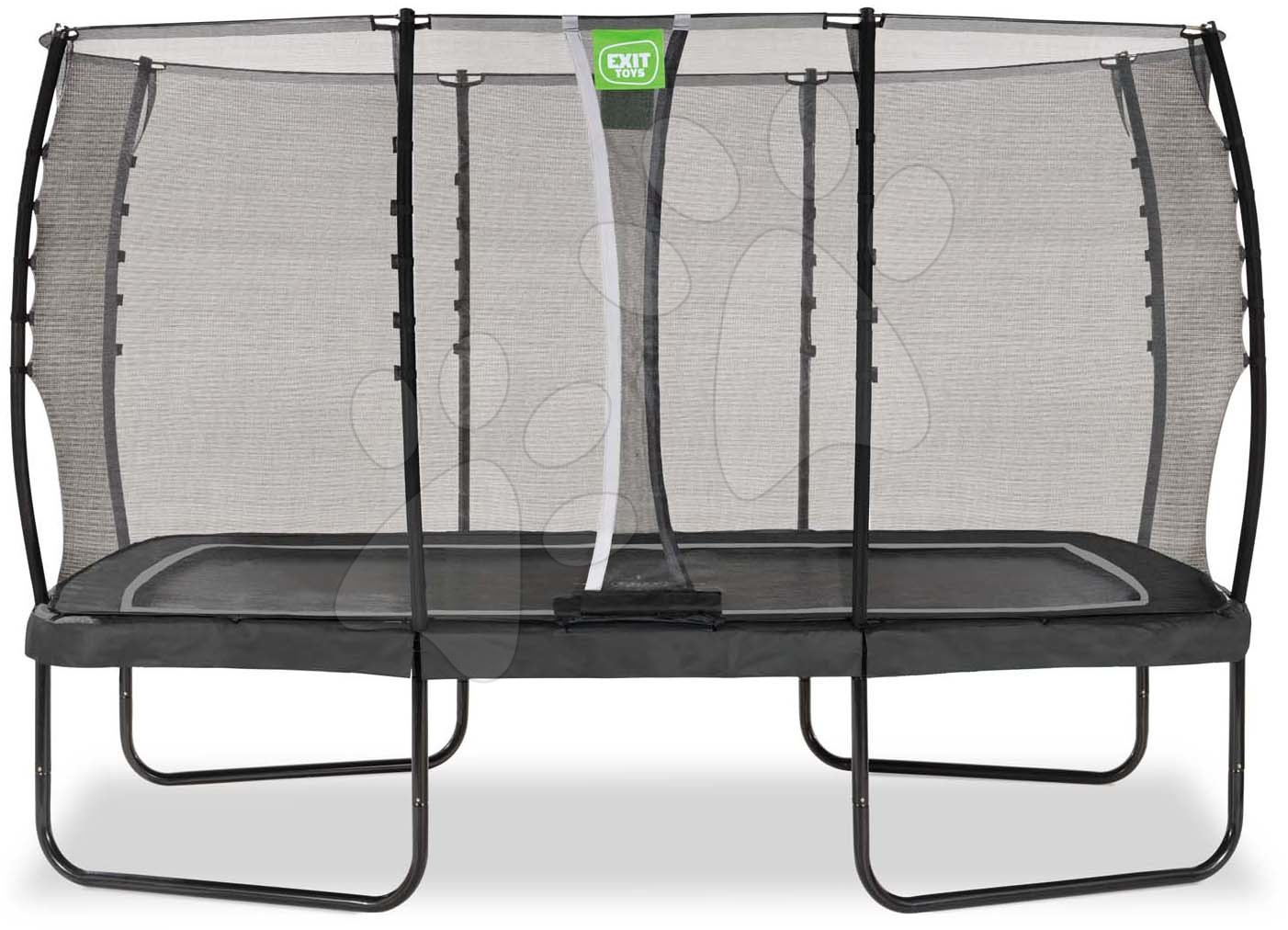 Trampolína s ochrannou sieťou Allure Classic Exit Toys čierna 214*366 cm