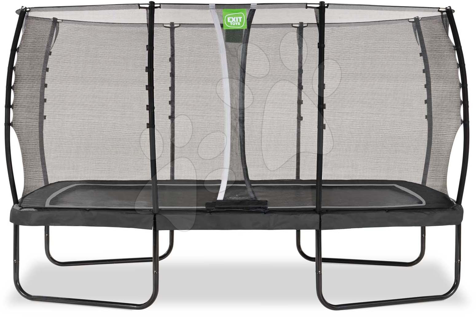 E-shop Trampolína s ochrannou sieťou Allure Classic Exit Toys čierna 244*427 cm