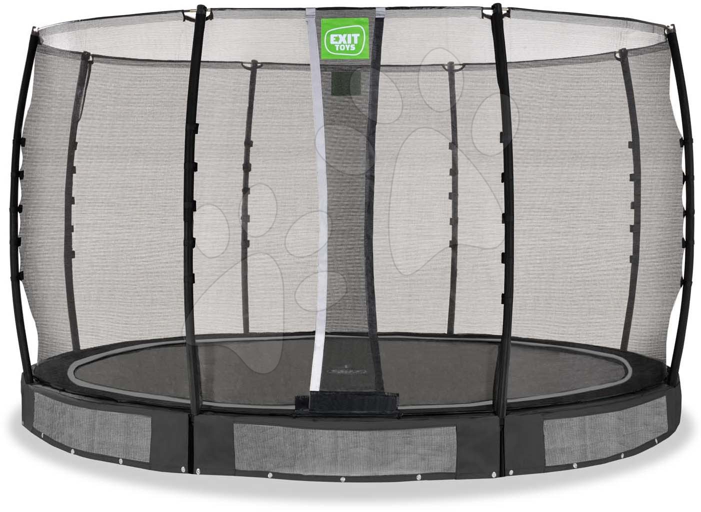 In Ground Trampolines  - EXIT Allure Classic inground trampoline ø366cm - black 