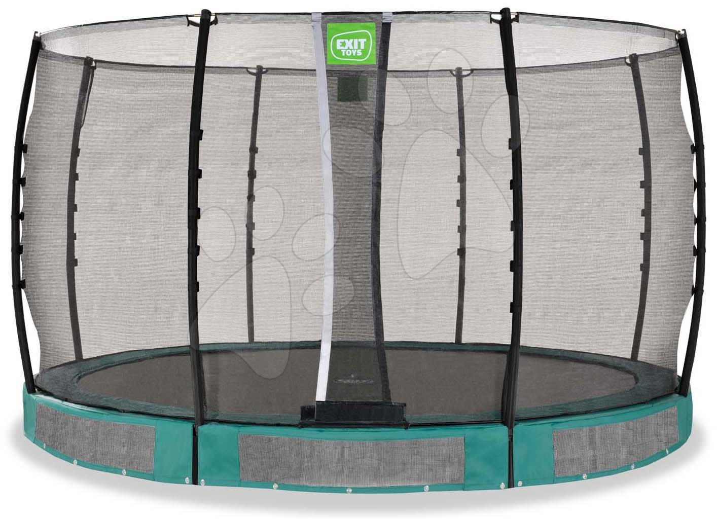 In Ground Trampolines  - EXIT Allure Classic inground trampoline ø366cm - green 