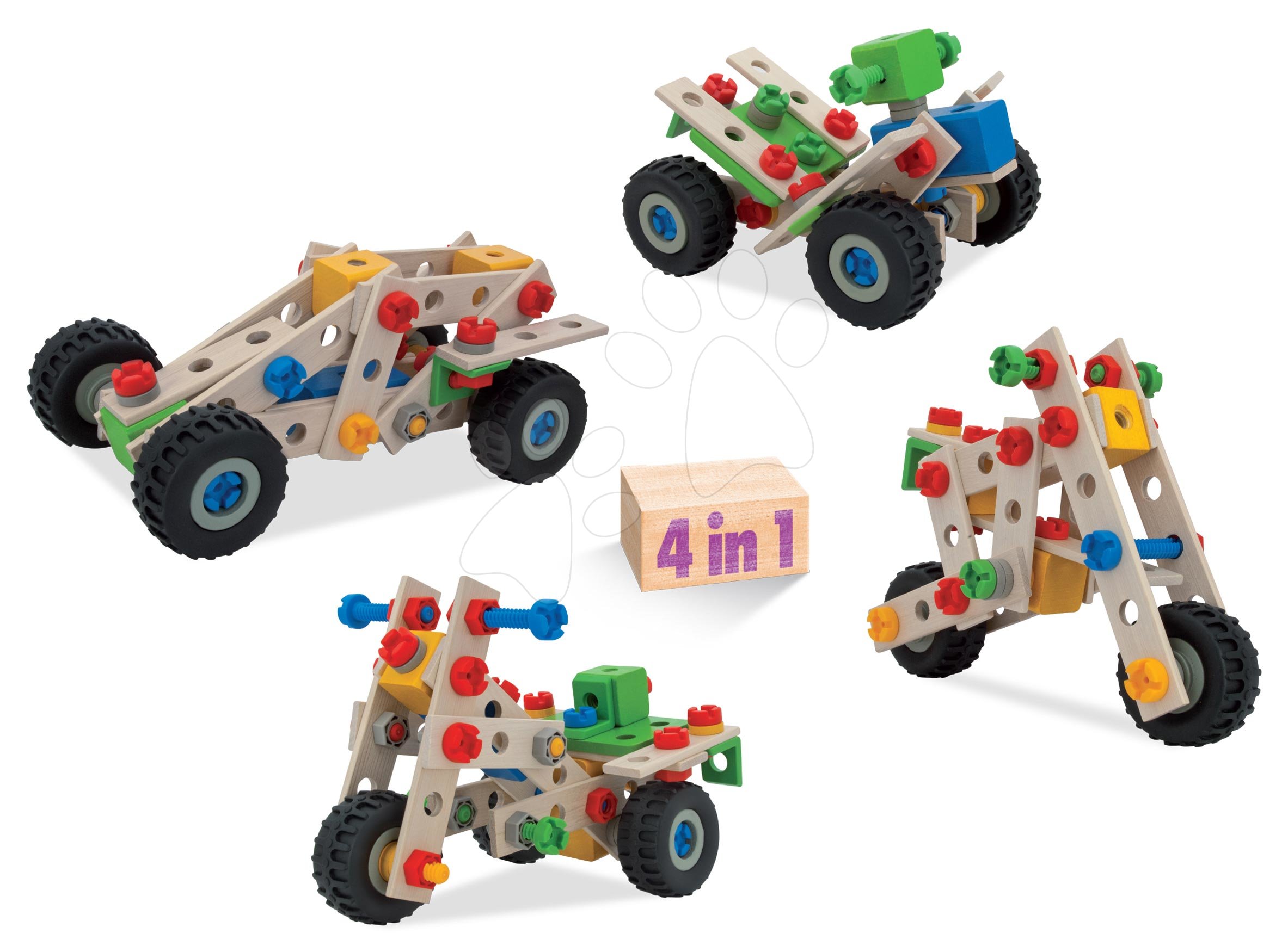 4 in hot sale 1 buggy