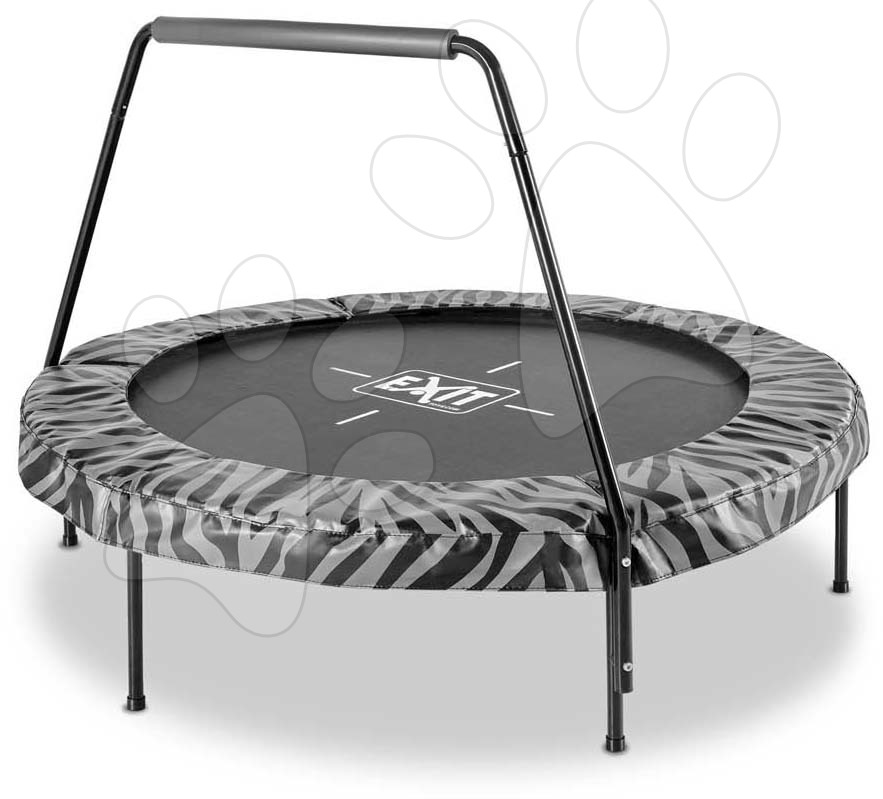 Trampolína s rukojetí k držení Tiggy Junior Exit Toys průměr 140 cm černá