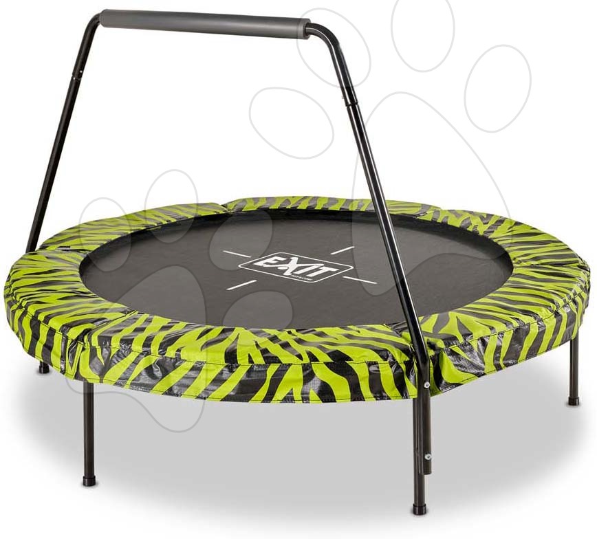 Trampolína s rukojetí pro držení Tiggy Junior Exit Toys průměr 140 cm zelená