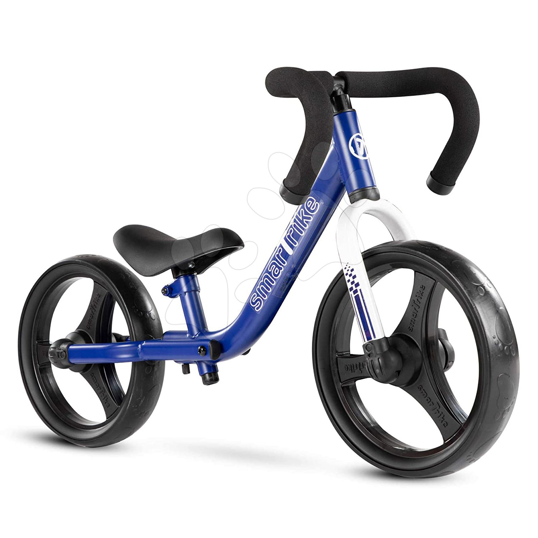 Tanulóbicikli összecsukható Folding Balance Bike Blue smarTrike alumíniumból, ergonomikus kormánnyal, 2-5 éves korosztálynak