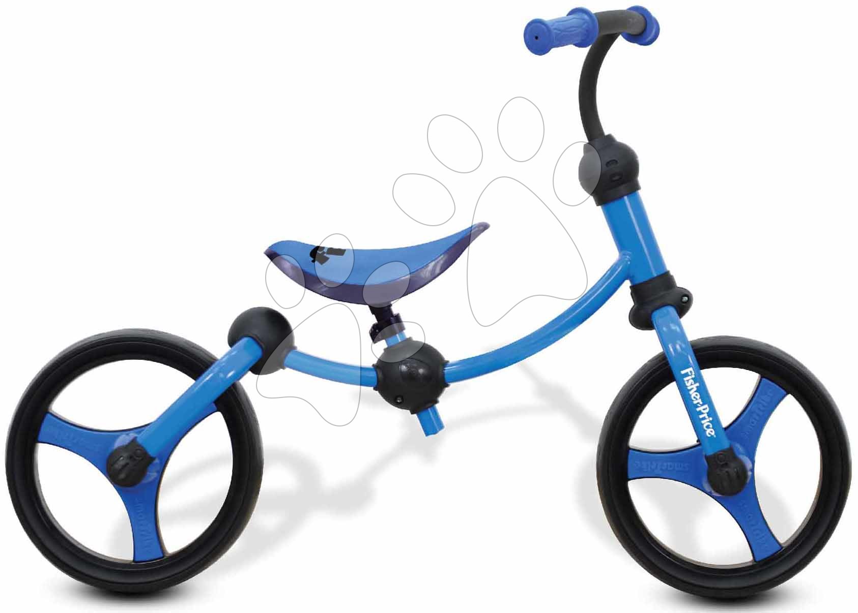 smarTrike detské odrážadlo Fisher-Price Running Bike 2v1 1050033 modro-čierne