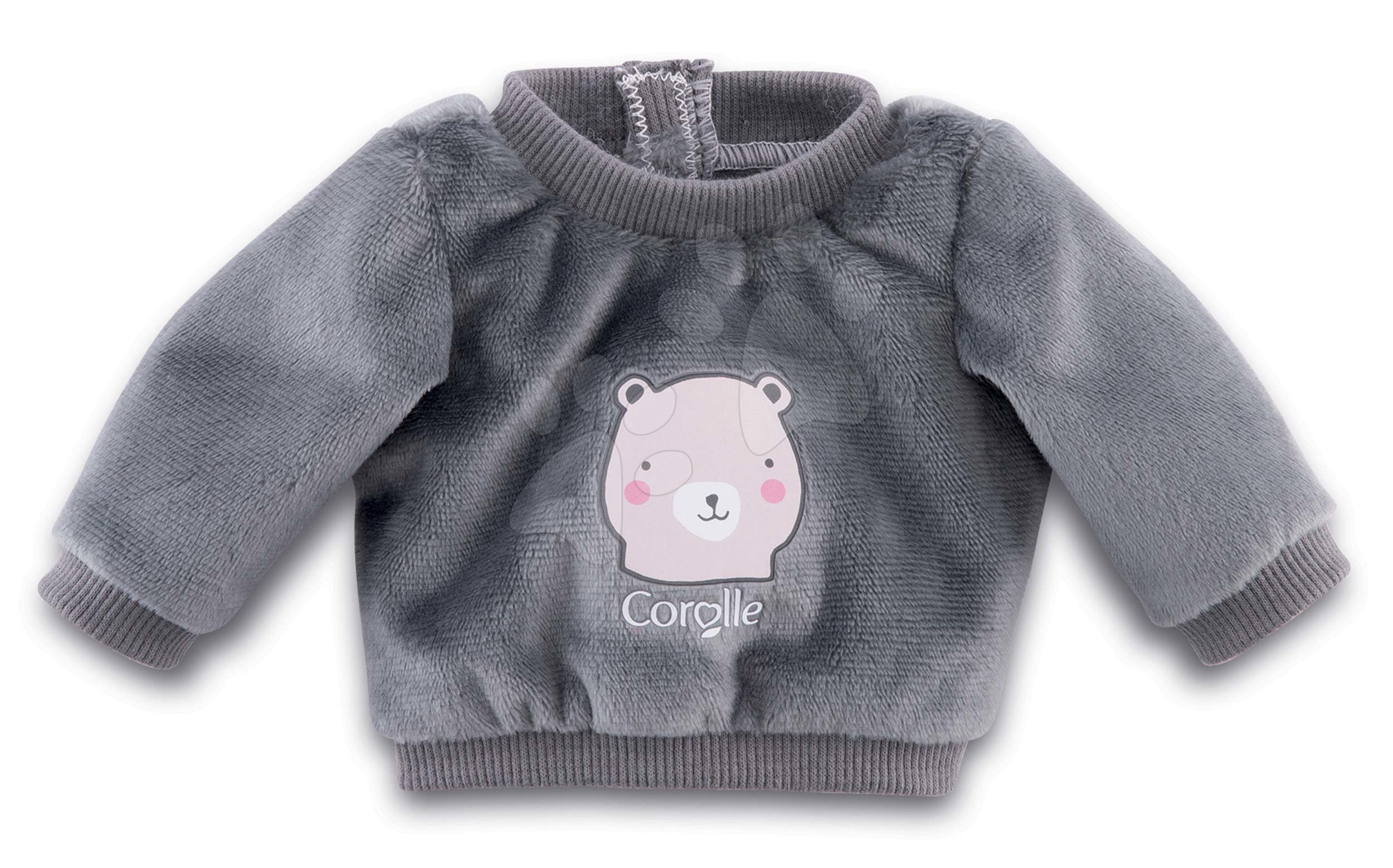 Oblečení Sweat Bear Corolle pro 30cm panenku od 18 měs