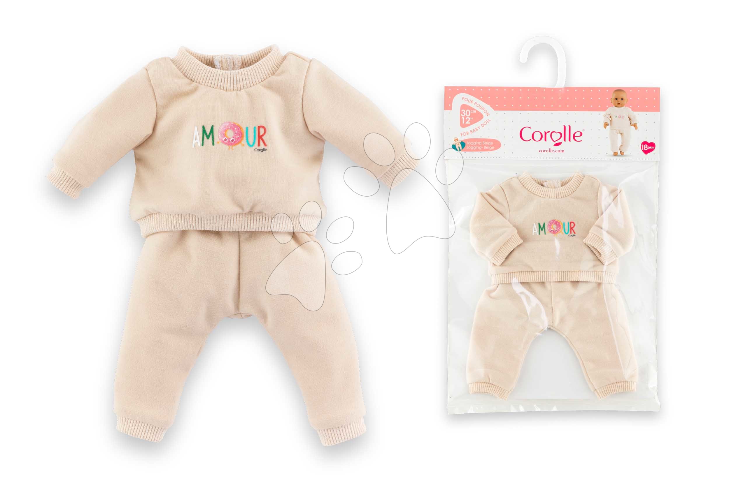 Albornoz Turquesa Con Capucha De Pingüino Para Muñecas Corolle De 30 Cm – Ropa De Muñeca Mon Premier Poupon A Partir De 18 Meses, Diseño Adorable Y Suave