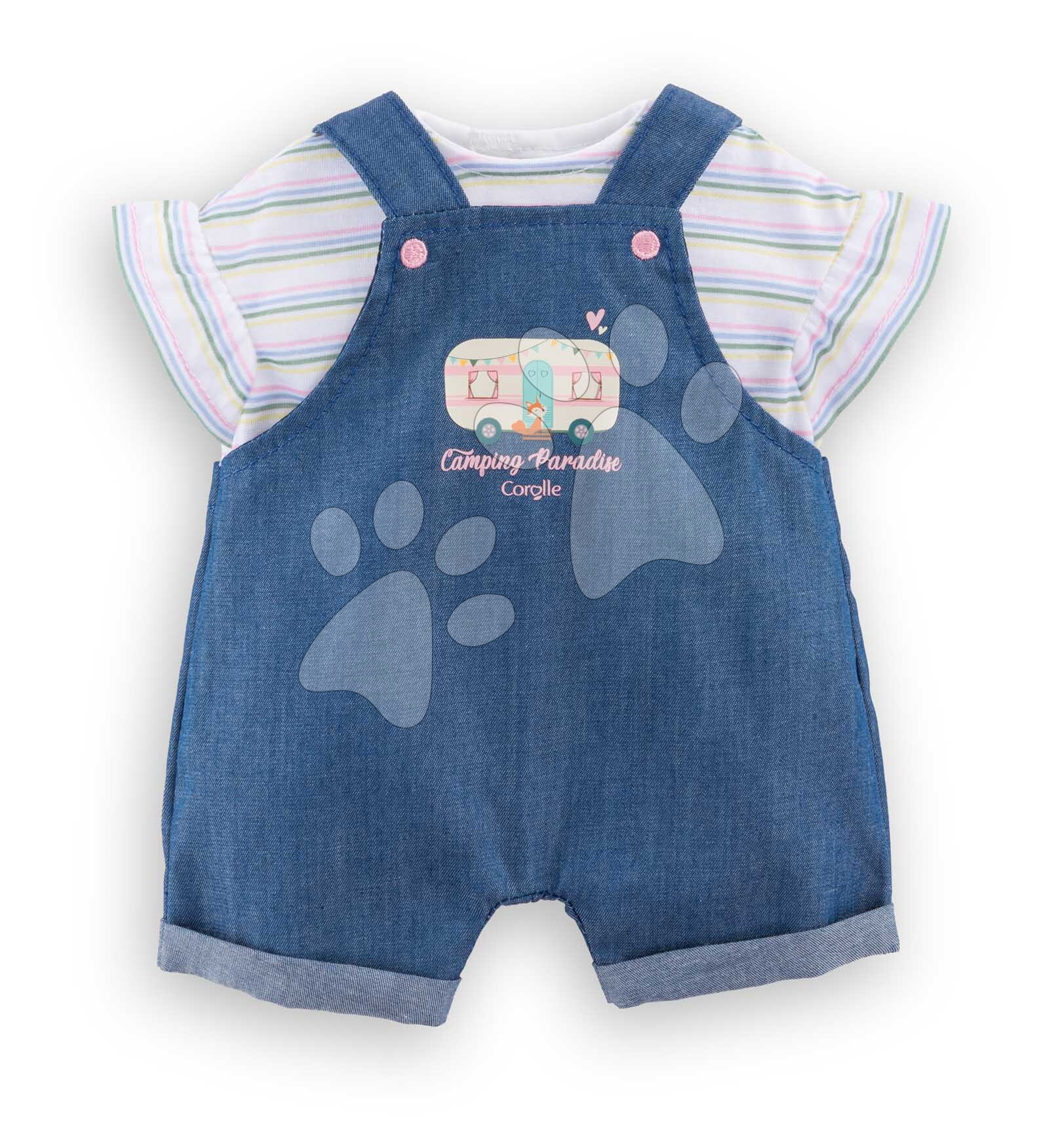 Overál és trikó játékbabának Romper & T-Shirt Little Explorer Mon Premier Poupon Corolle 30 cm játékbabának 18 hó-tól