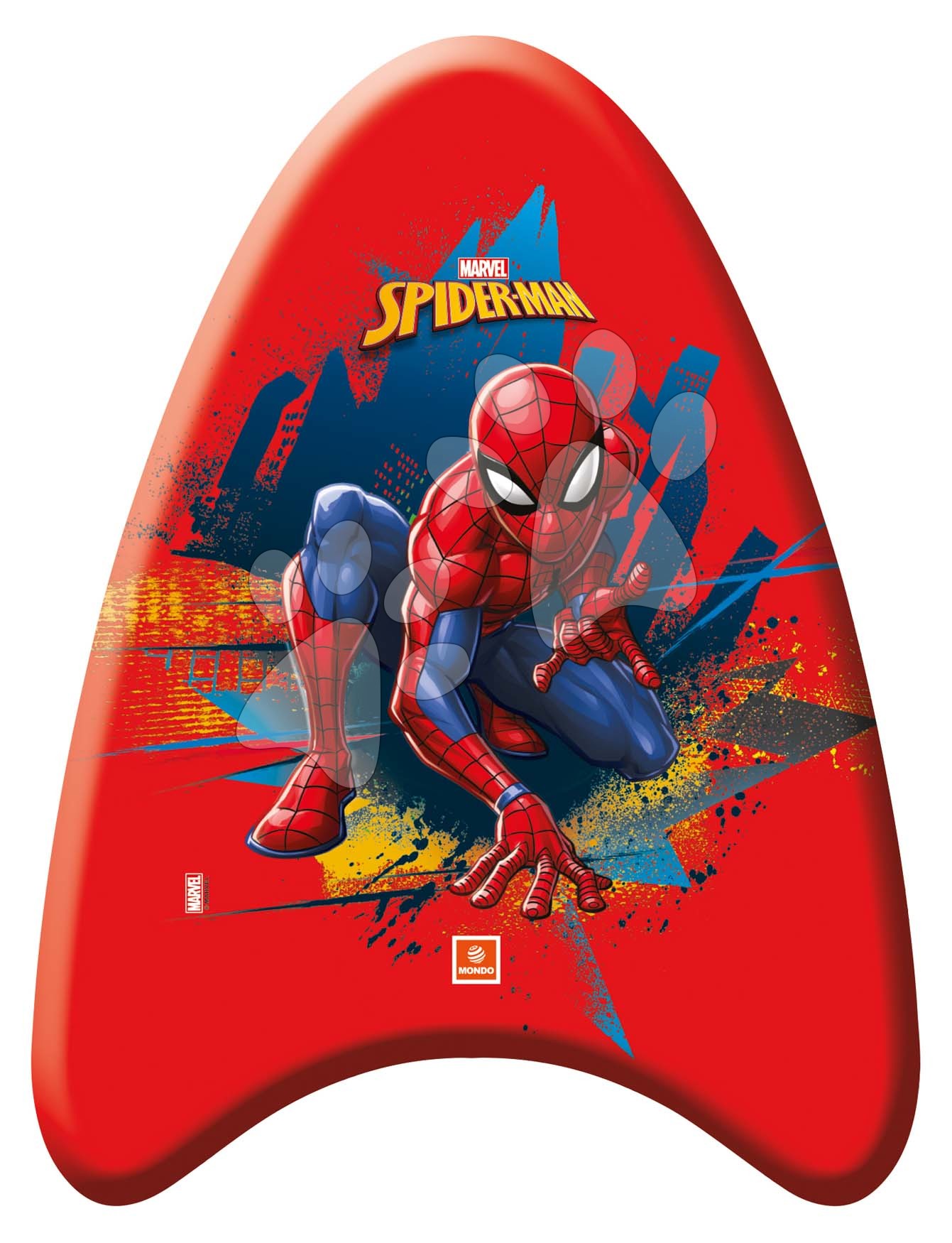 Penová doska na plávanie Spiderman Kickboards Mondo 45 cm