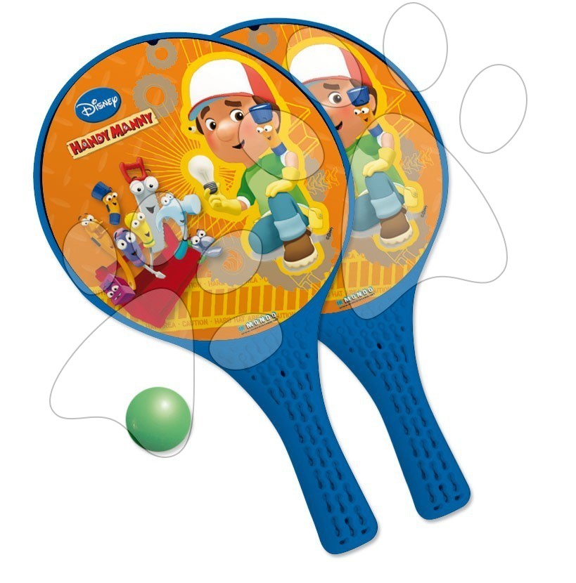 Tenis - Plážový tenis set Handy Manny Mondo s 2 raketami a loptičkou