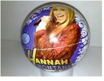 E-shop Unice loptička Hannah Montana 1136 fialová