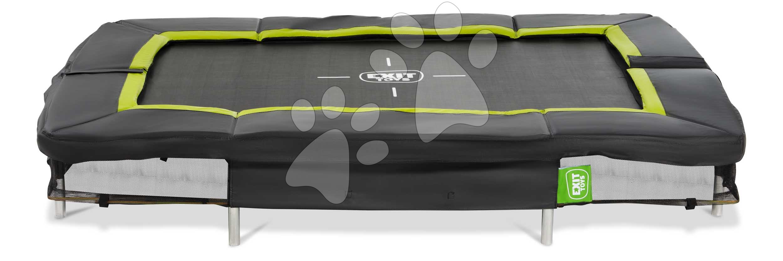 Trampolína Silhouette Ground Sports Exit Toys pozemná 153*214 cm čierna ET12905700