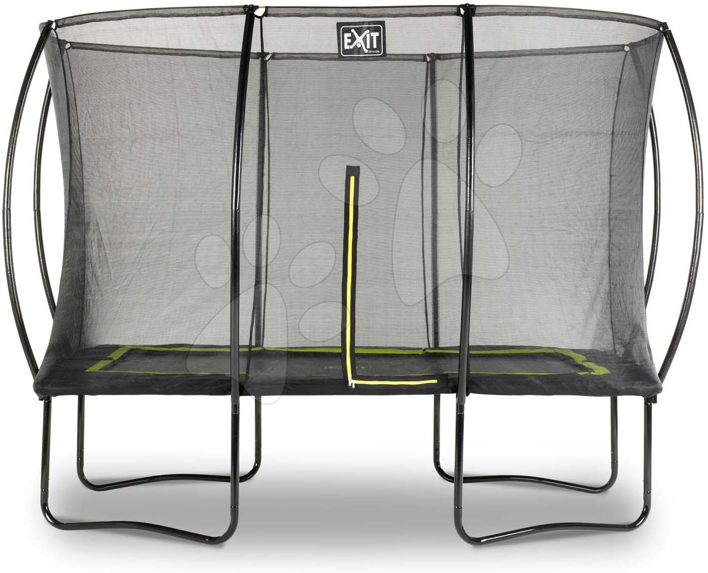 Trampolína s ochrannou sieťou Silhouette trampoline Exit Toys 214*305 cm čierna