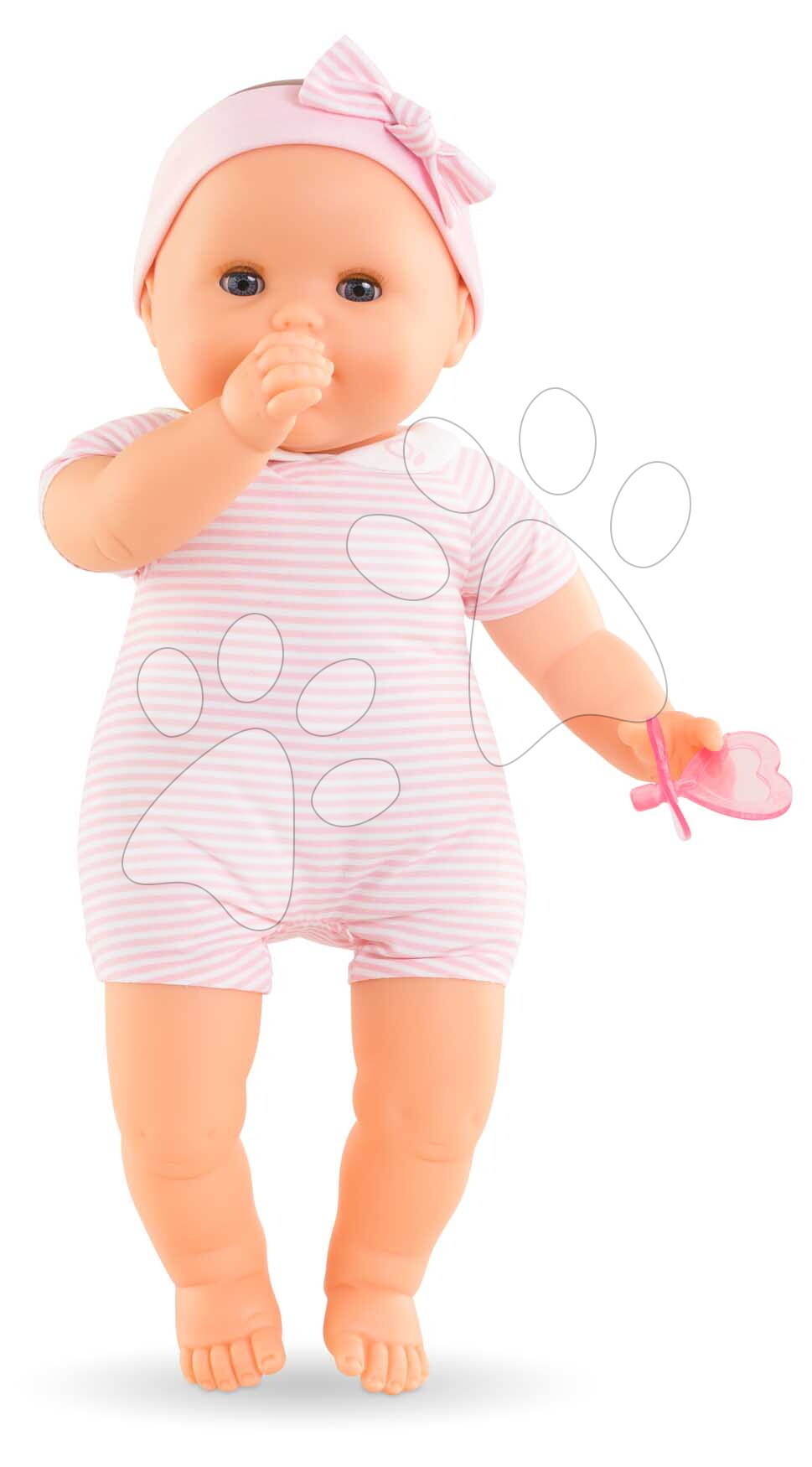 Játékbaba My Adorable Large Baby Doll Corolle öltöztethető kék pislogó szemekkel 36 cm 24 hó-tól