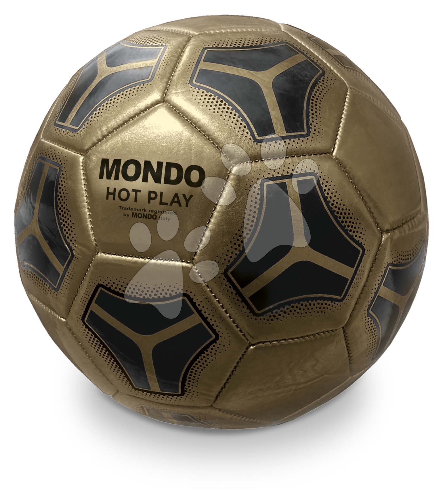 E-shop Futbalová lopta šitá Hot Play Mondo veľkosť 5 váha 400 g