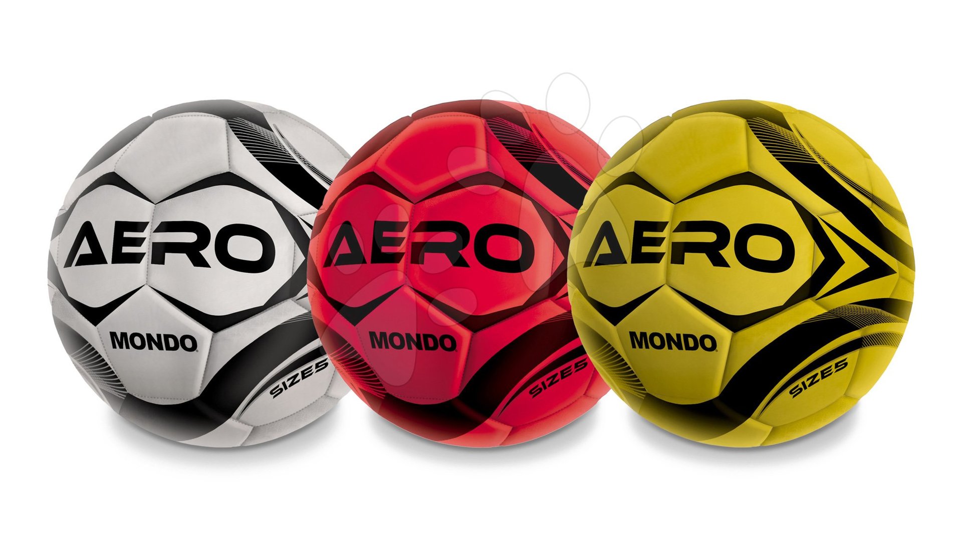 Sportovní míče - Fotbalový míč šitý Aero Mondo velikost 5